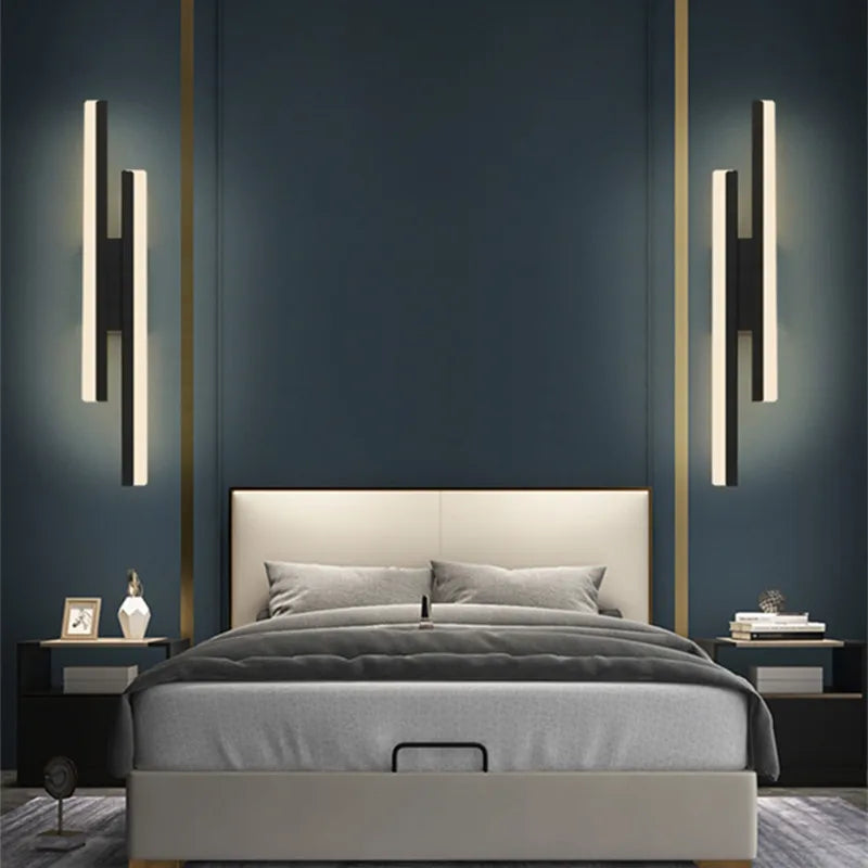 Modern LED Wall Lamp with Simple Design, Minimalist Wall Lamp for Hallway & Living Room