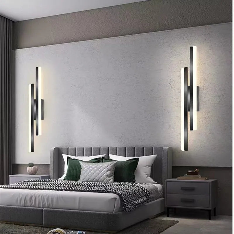 Modern LED Wall Lamp with Simple Design, Minimalist Wall Lamp for Hallway & Living Room
