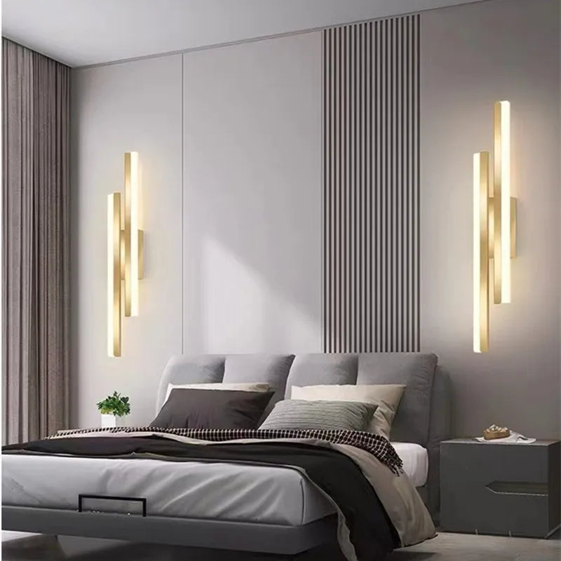 Modern LED Wall Lamp with Simple Design, Minimalist Wall Lamp for Hallway & Living Room