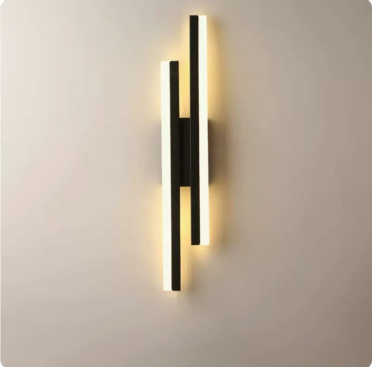 Modern LED Wall Lamp with Simple Design, Minimalist Wall Lamp for Hallway & Living Room