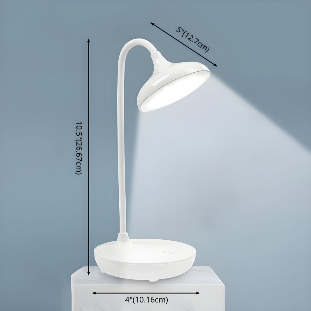 Modern Rechargeable LED Table Lamp with Touch Control