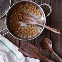 Natural Teak Wood Cooking Utensil Set