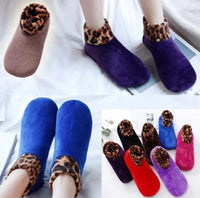 Non-slip thermal socks for indoors