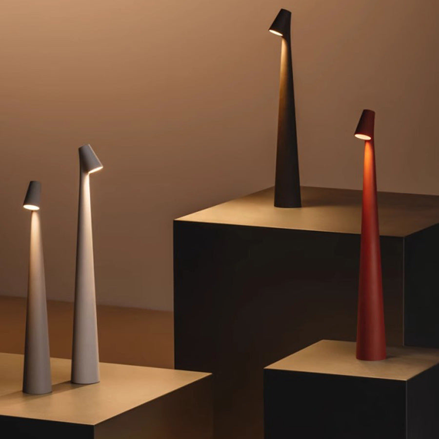 Nordic Minimalist Design Mood Lamp | Wireless | LED | Reading Lamp | Dinner Lamp