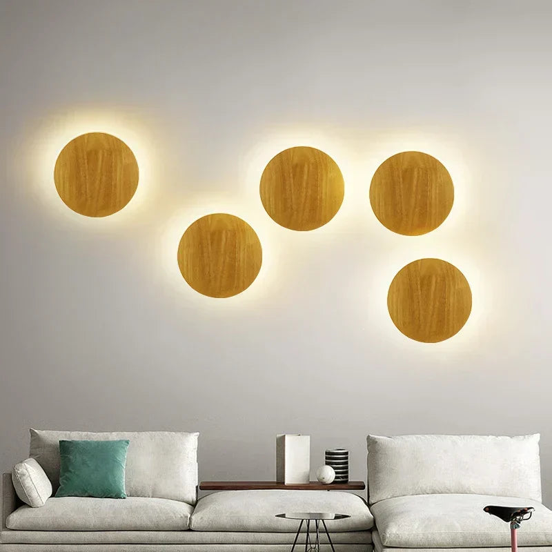 Nordic Wood Wall Lamps – Modern LED Wall Lamps in Scandinavian Design