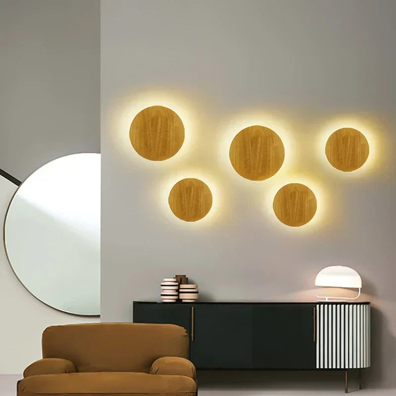 Nordic Wood Wall Lamps – Modern LED Wall Lamps in Scandinavian Design
