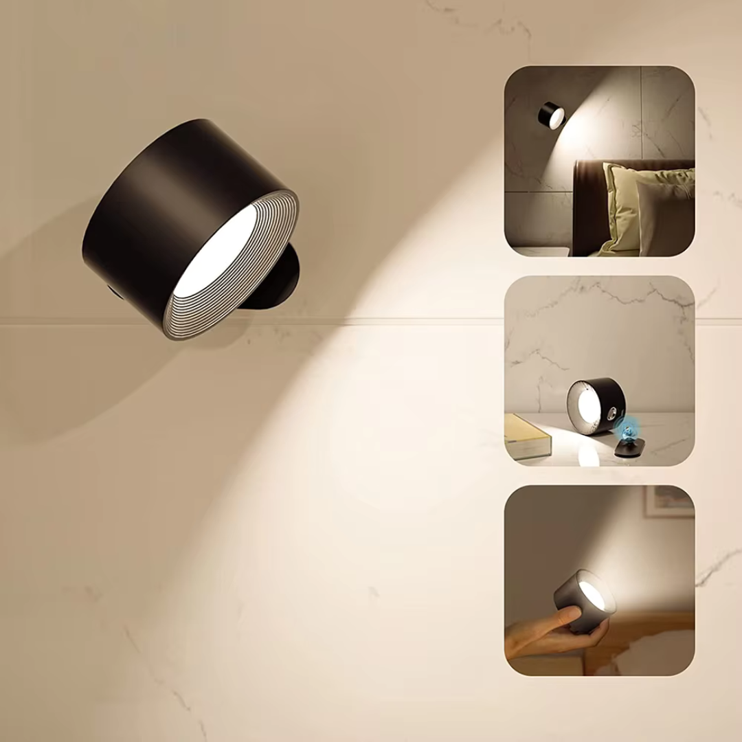 Nordisk Light – cordless, rechargeable, and remote-controlled wall lamp in Scandinavian design