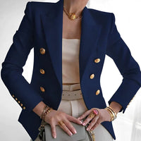 Old School-Inspired Women’s Tailored Blazer with a Modern Twist