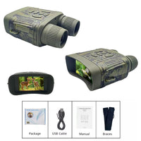 OptiClear Night Vision: 1000ft Infrared View, HD Display for Outdoors