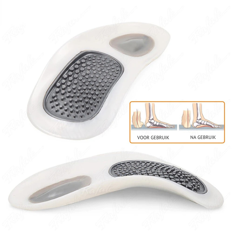 Orthopedic Insoles for Flat Feet and Foot Correction