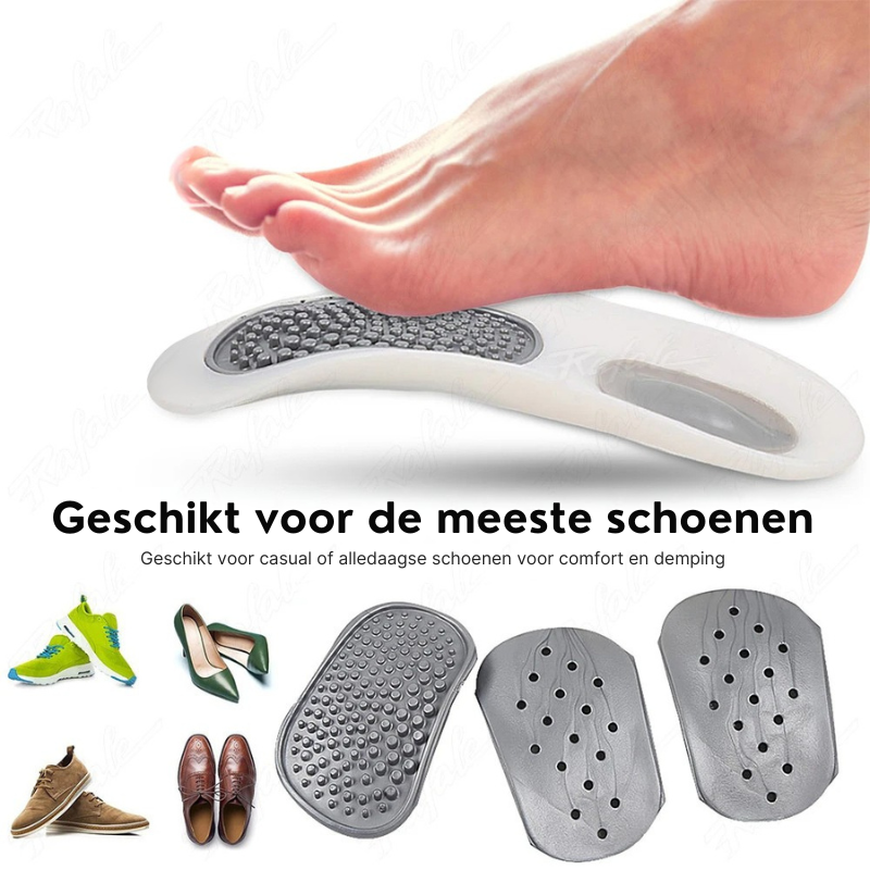 Orthopedic Insoles for Flat Feet and Foot Correction