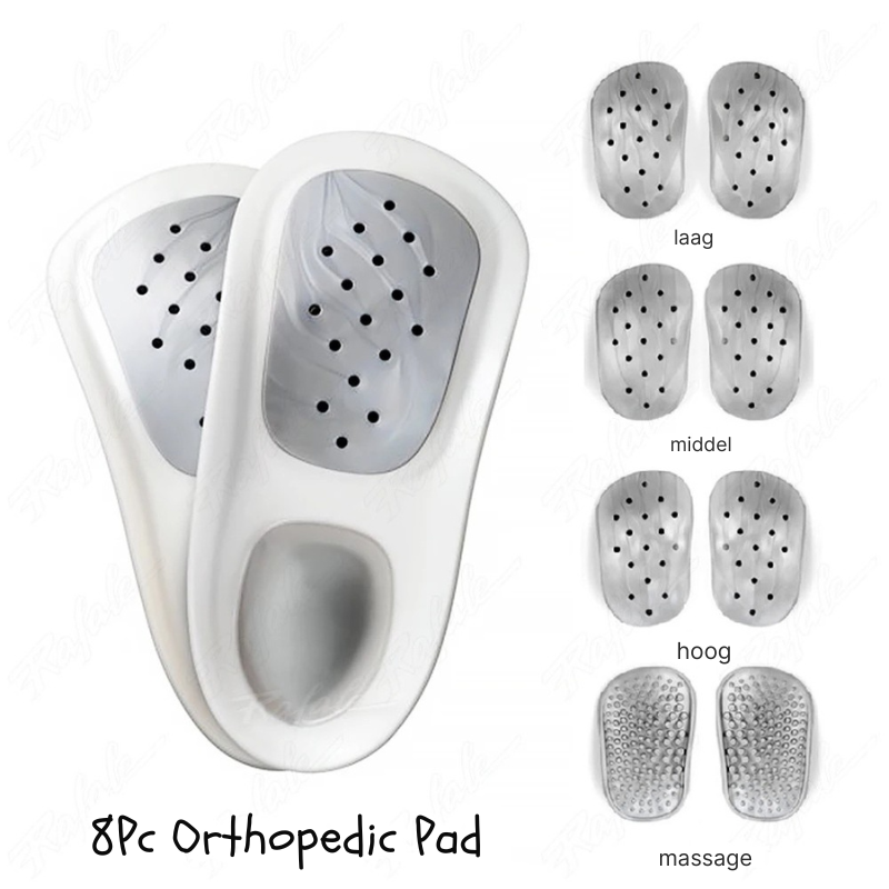 Orthopedic Insoles for Flat Feet and Foot Correction