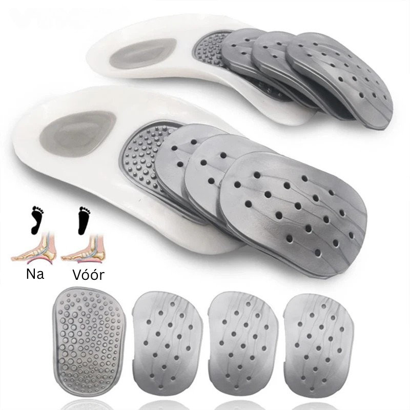 Orthopedic Insoles for Flat Feet and Foot Correction