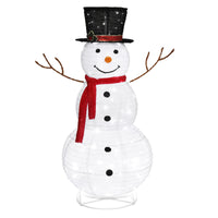 Outdoor Christmas Snowman Light Decoration
