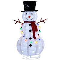 Outdoor Christmas Snowman Light Decoration