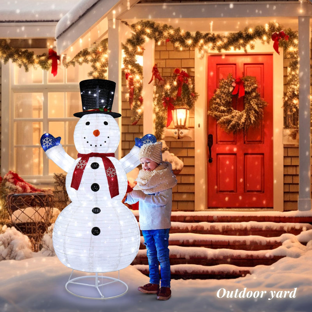 Christmas Snowman Lighted Decoration