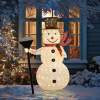 Outdoor Christmas Snowman Light Decoration