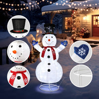 Christmas Snowman Lighted Decoration