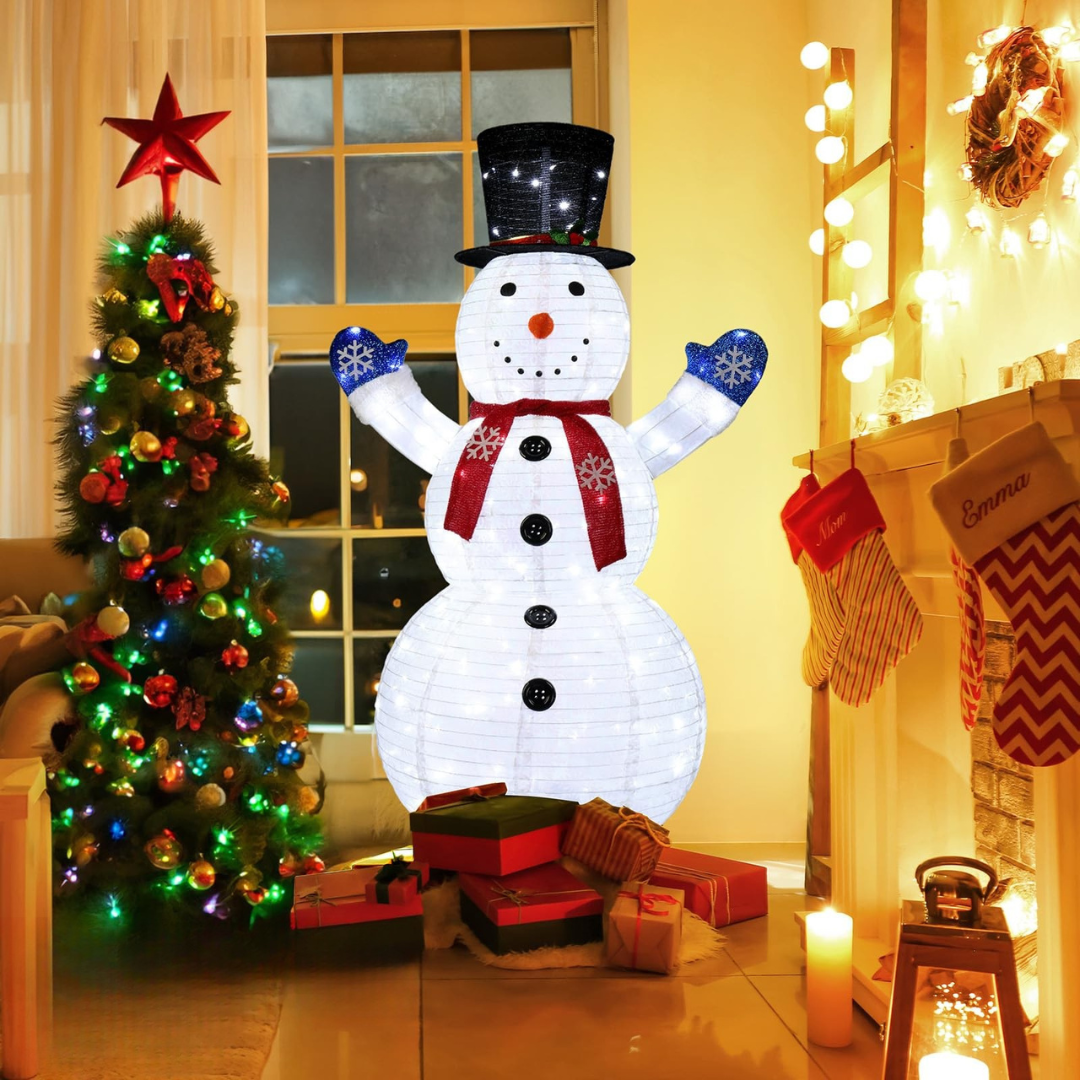 Christmas Snowman Lighted Decoration