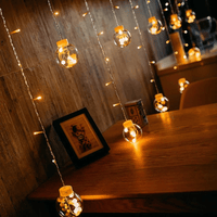 Outdoor Solar Bubble String Lights - 8 Modes