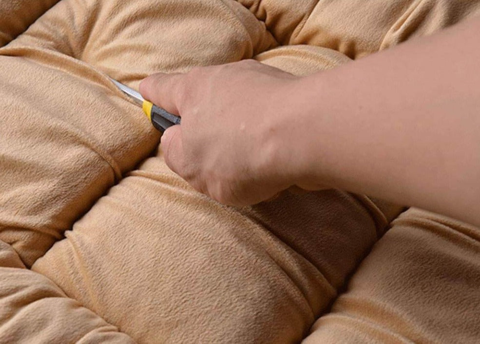 Plush Car Seat Cushion