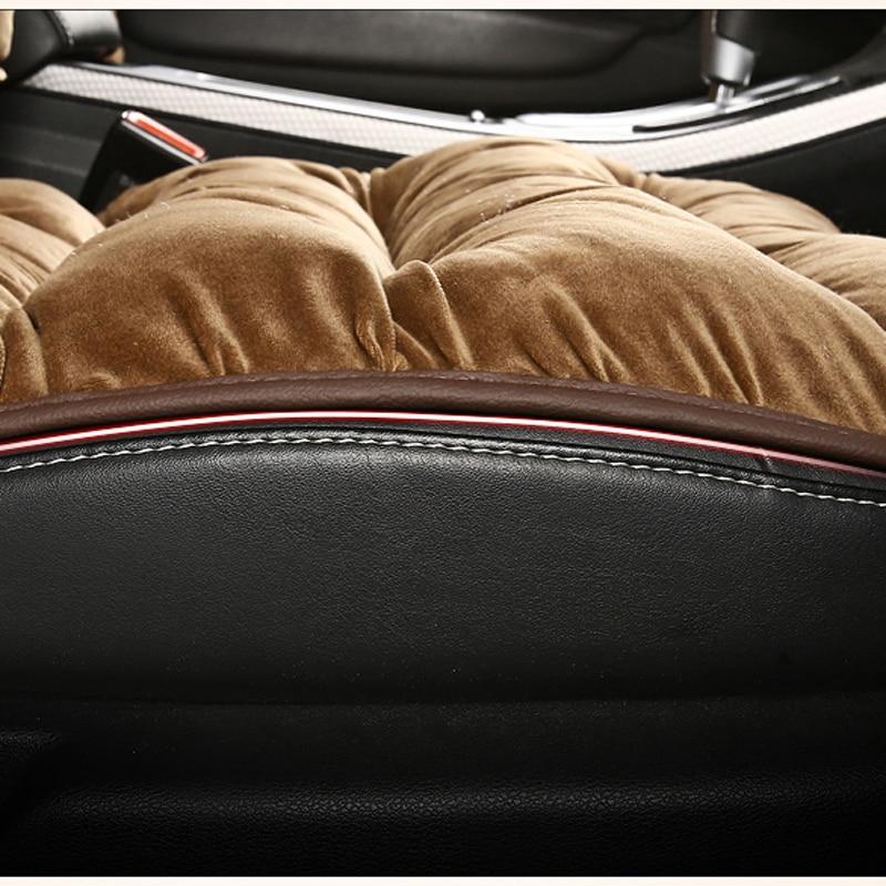 Plush Car Seat Cushion
