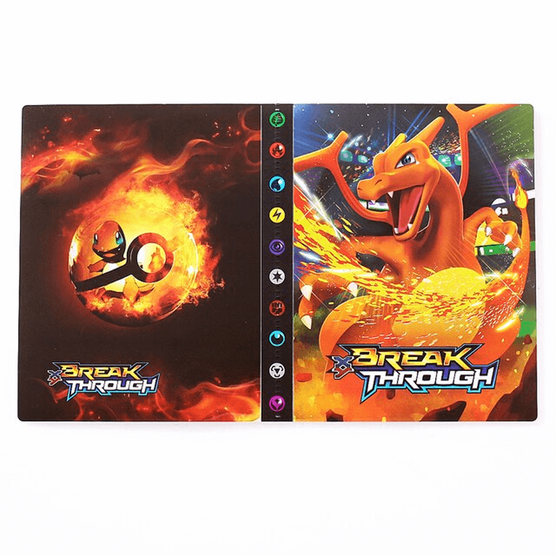 Poke Card Collector Album – 240 Card Sleeves, Perfect for Collectors