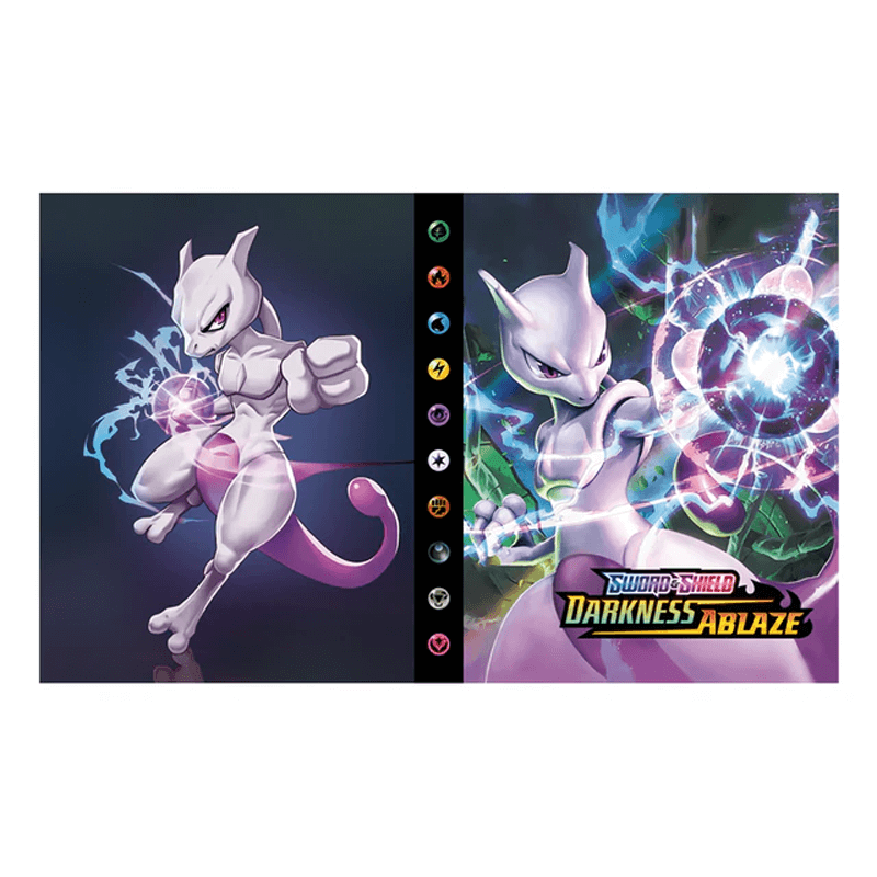 Poke Card Collector Album – 240 Card Sleeves, Perfect for Collectors