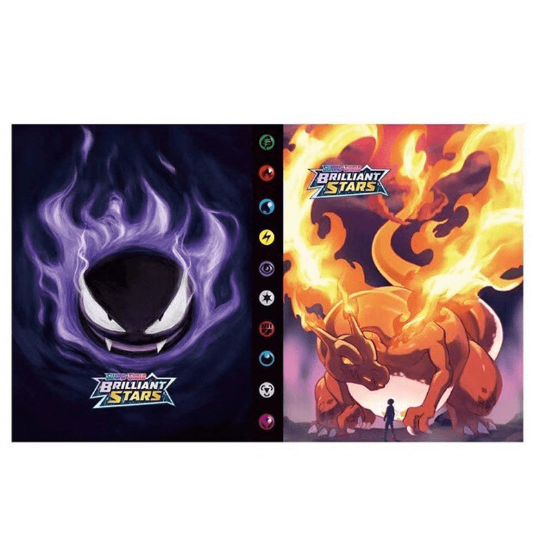 Poke Card Collector Album – 240 Card Sleeves, Perfect for Collectors
