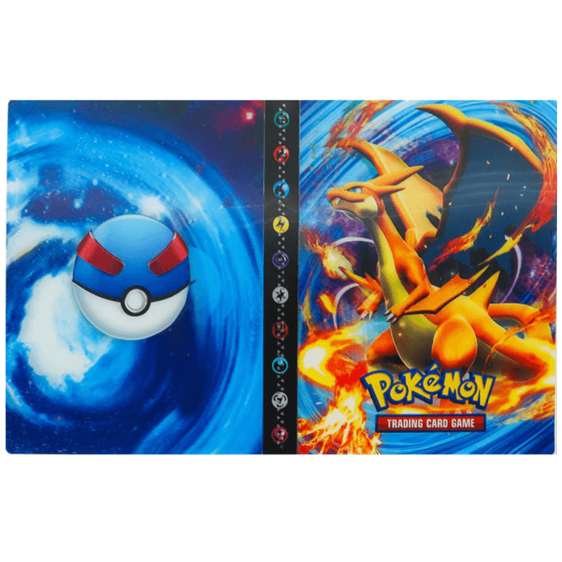 Poke Card Collector Album – 240 Card Sleeves, Perfect for Collectors