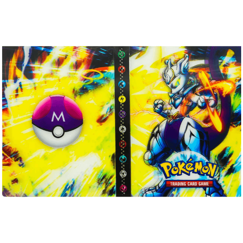 Poke Card Collector Album – 240 Card Sleeves, Perfect for Collectors