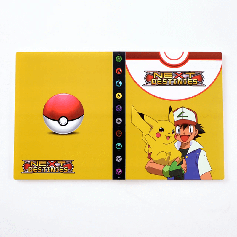 Poke Card Collector Album – 240 Card Sleeves, Perfect for Collectors