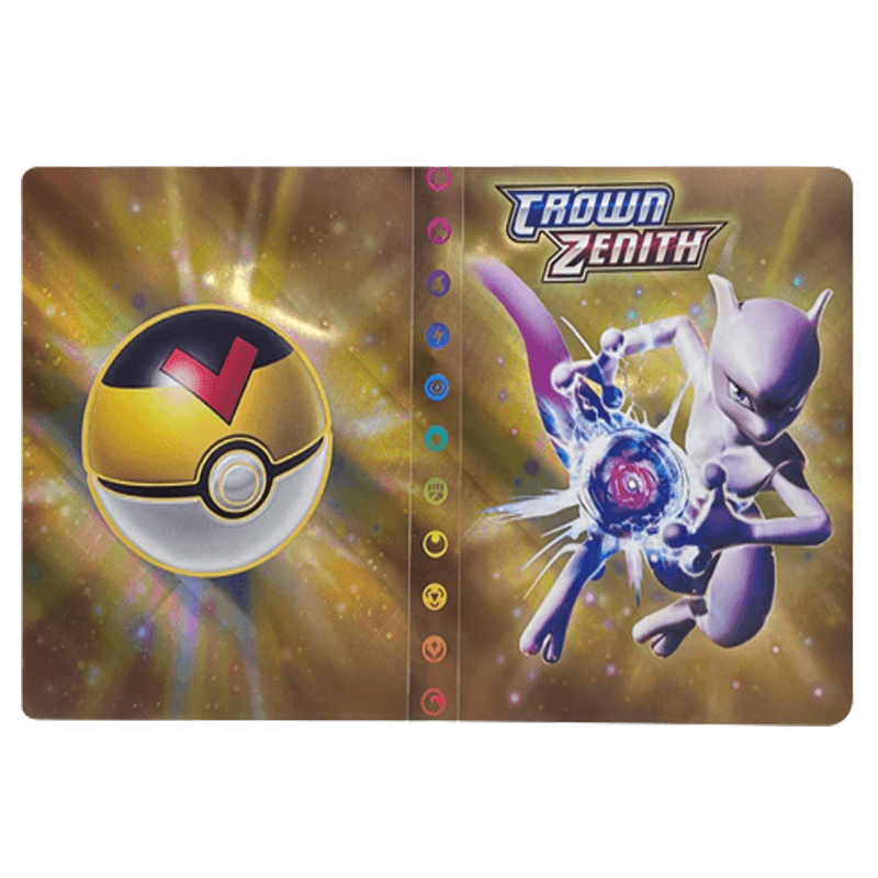 Poke Card Collector Album – 240 Card Sleeves, Perfect for Collectors