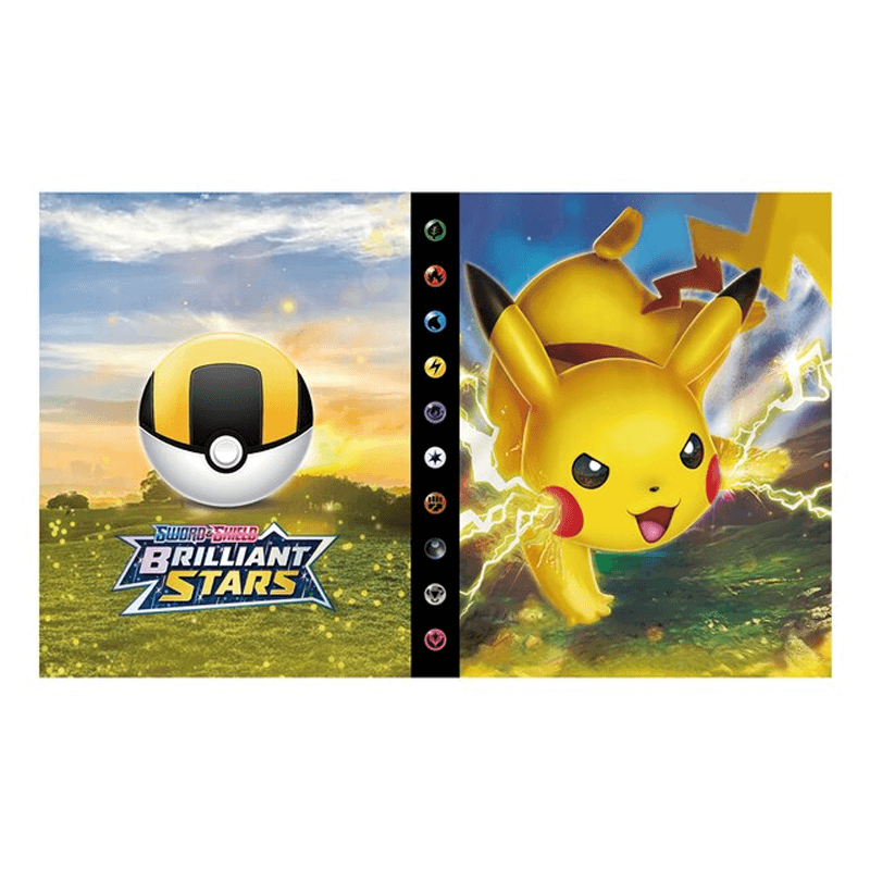 Poke Card Collector Album – 240 Card Sleeves, Perfect for Collectors