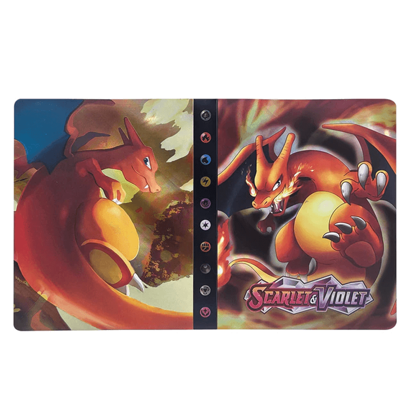 Poke Card Collector Album – 240 Card Sleeves, Perfect for Collectors