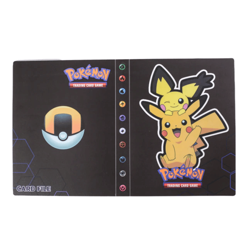 Poke Card Collector Album – 240 Card Sleeves, Perfect for Collectors