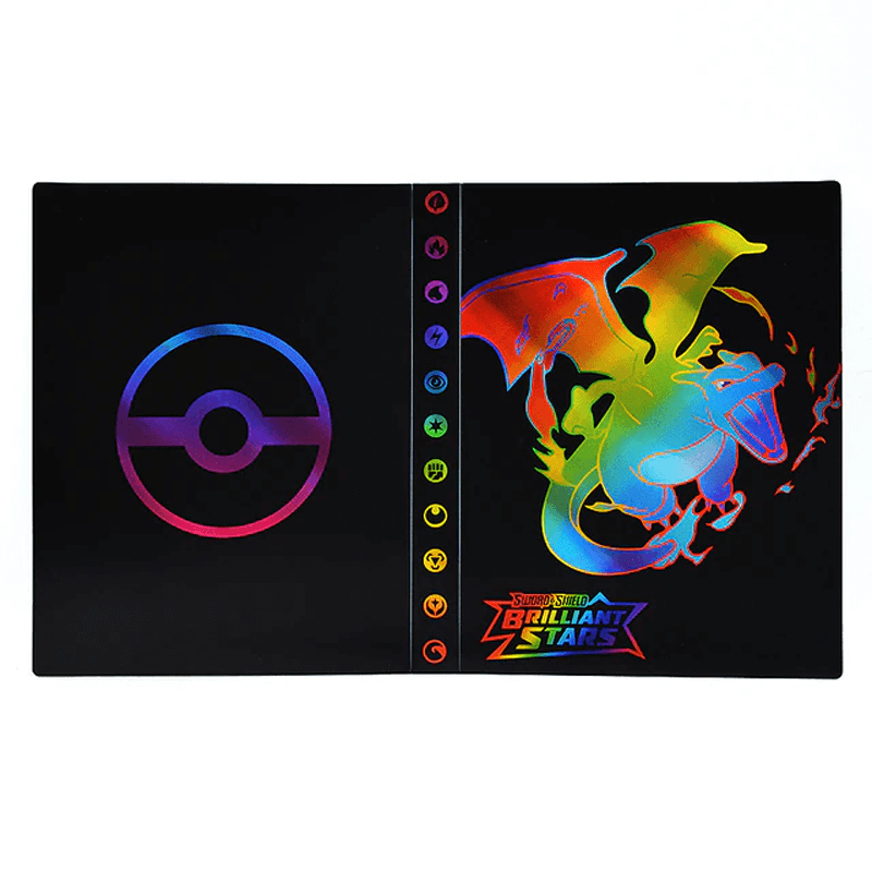 Poke Card Collector Album – 240 Card Sleeves, Perfect for Collectors