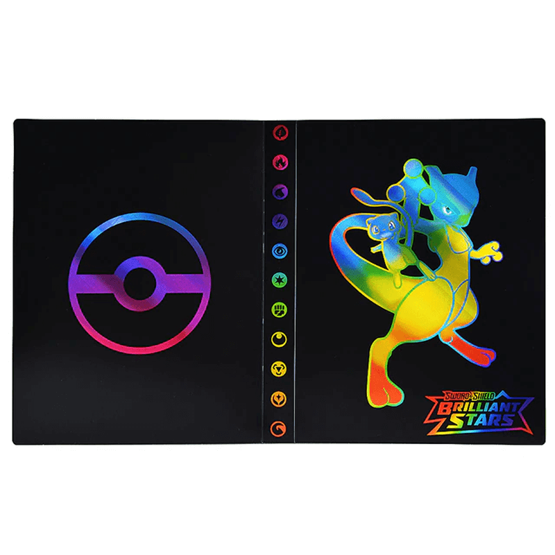 Poke Card Collector Album – 240 Card Sleeves, Perfect for Collectors