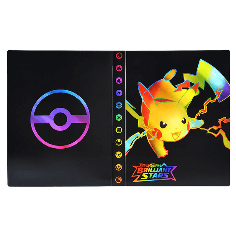 Poke Card Collector Album – 240 Card Sleeves, Perfect for Collectors