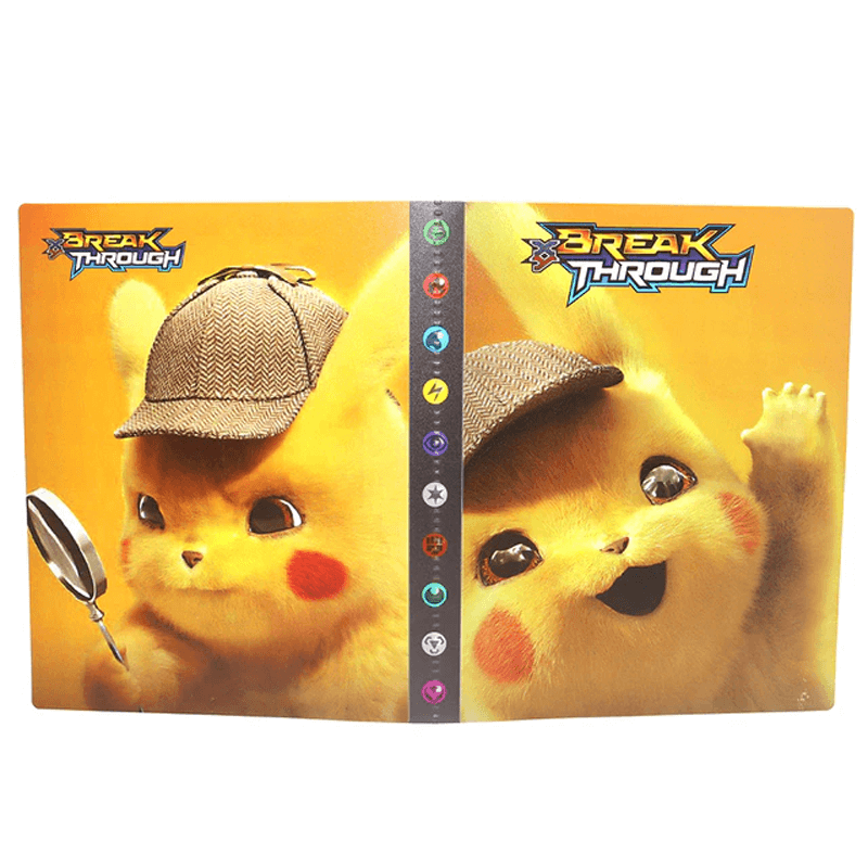 Poke Card Collector Album – 240 Card Sleeves, Perfect for Collectors