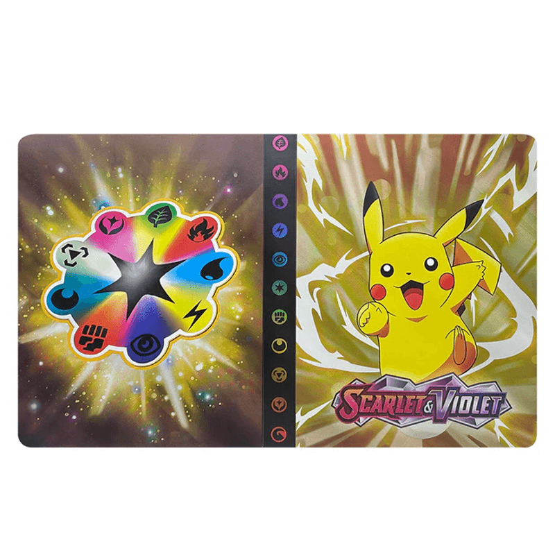 Poke Card Collector Album – 240 Card Sleeves, Perfect for Collectors