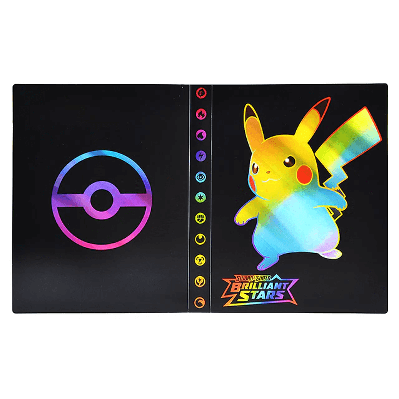 Poke Card Collector Album – 240 Card Sleeves, Perfect for Collectors