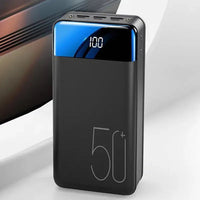 Powerbank 100,000 mAh | Ultra-fast charging | For laptop, tablet & smartphone | Compact & extremely powerful