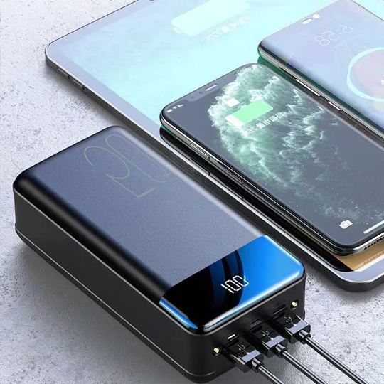 Sisica 100,000 mAh Portable Charger | High-Speed Refuel | Laptops, Tablets, Phones