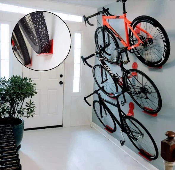 Premium Wall-Mounted Bike Hanger Rack