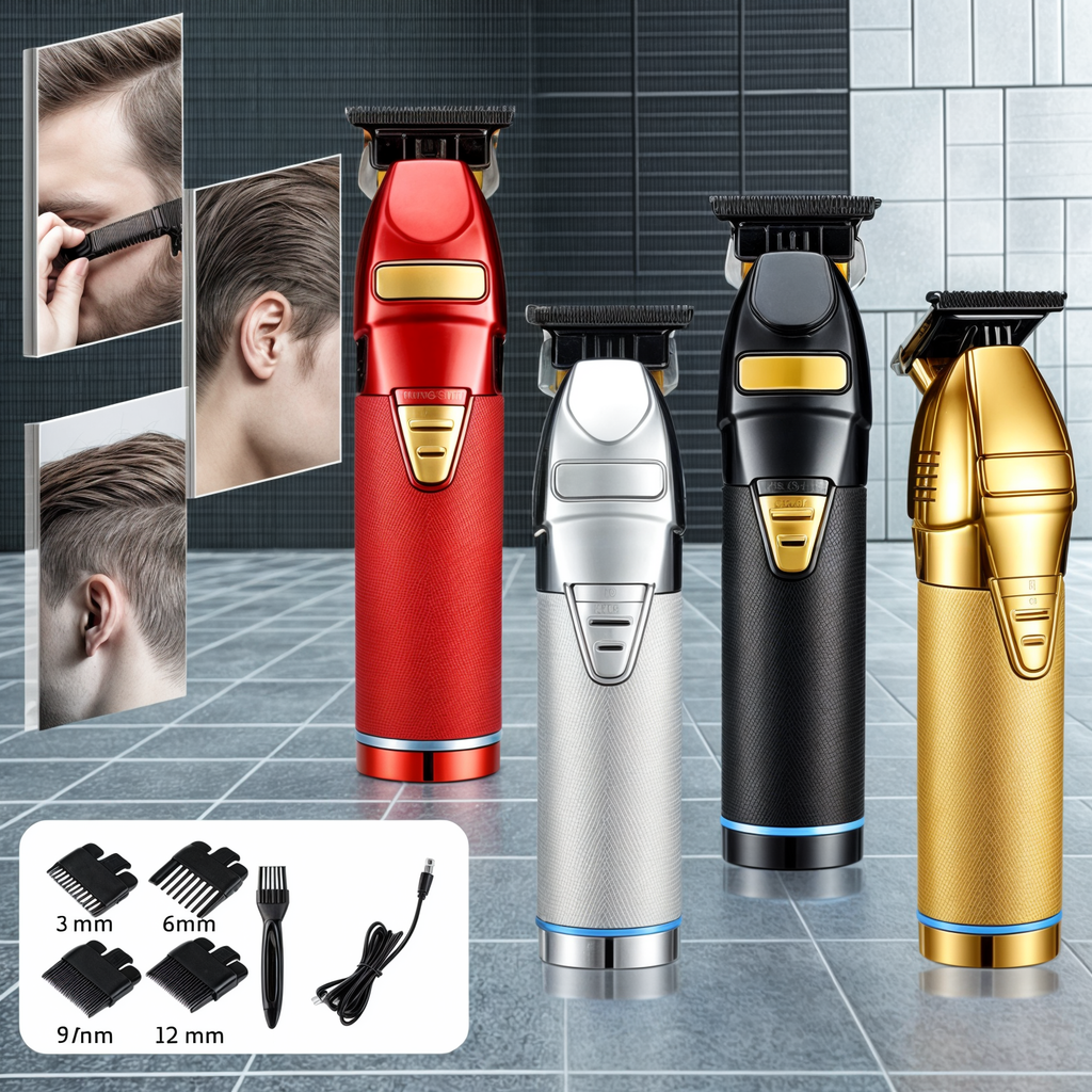 Cordless T-Blade Trimmer for Hair and Design