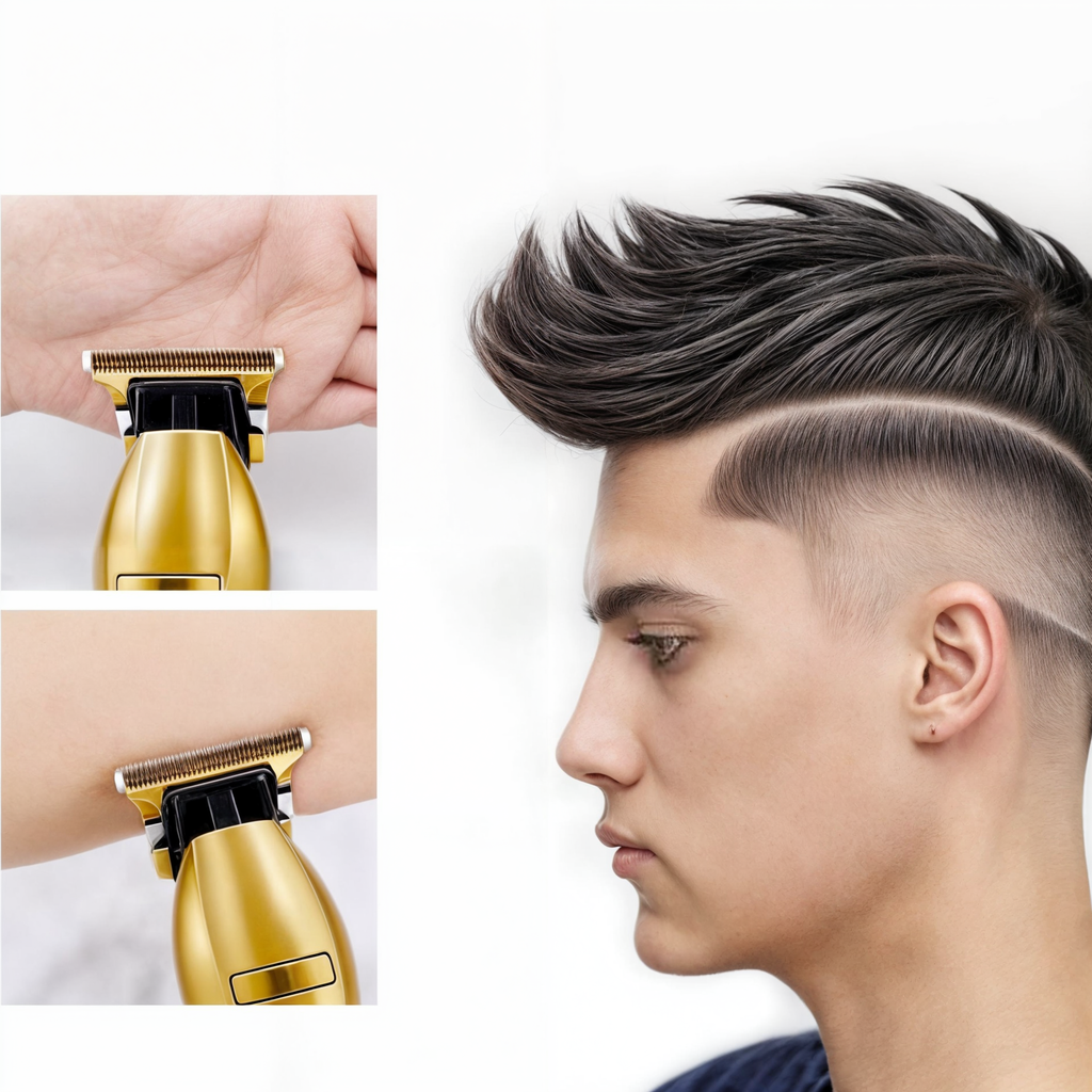 Cordless T-Blade Trimmer for Hair and Design