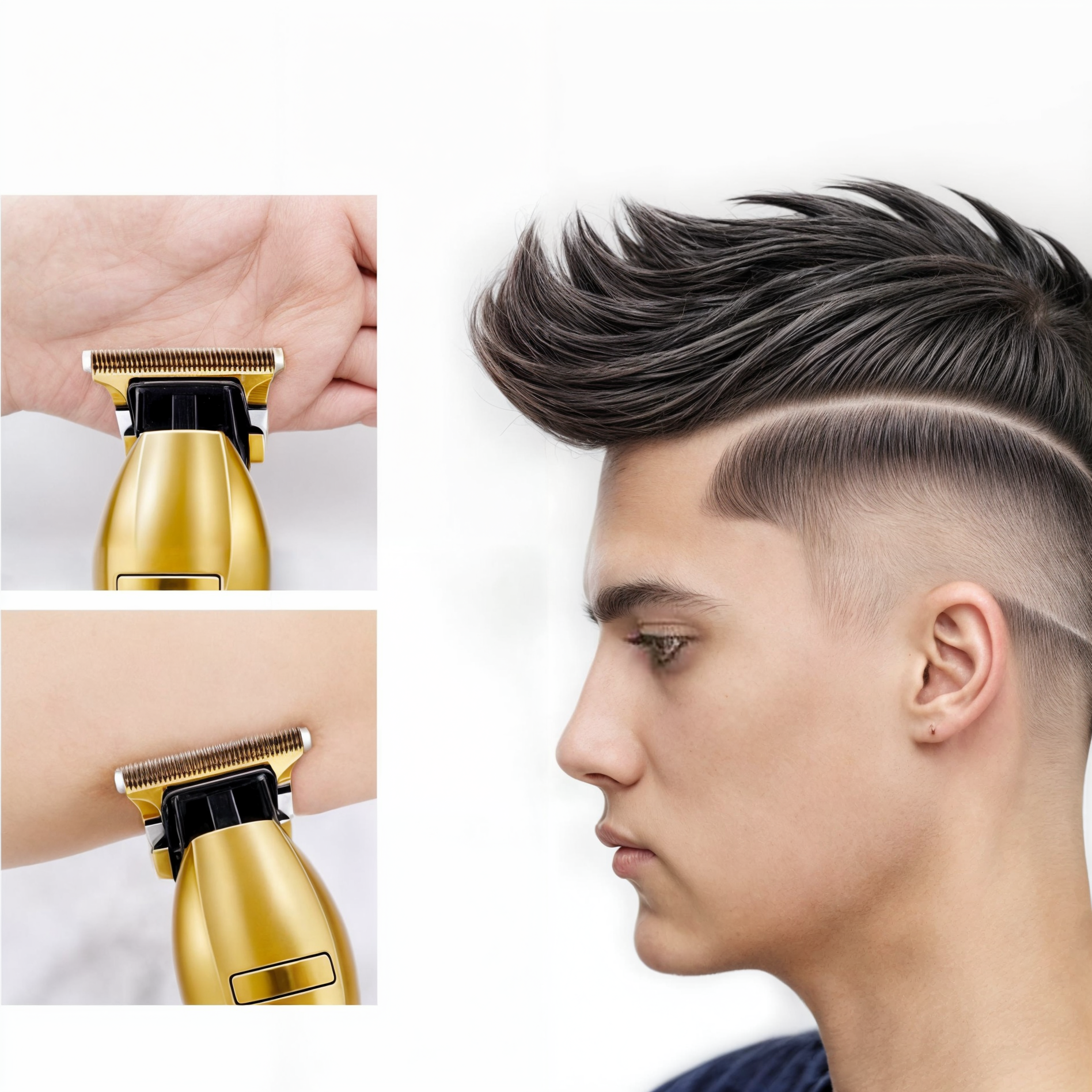 Cordless T-Blade Trimmer for Hair and Design
