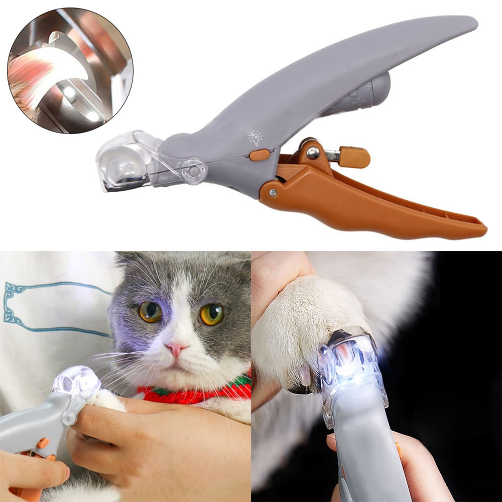 Pet Nail Trimmer with Built-in Light