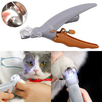 Pet Nail Trimmer with Built-in Light